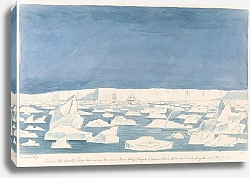 Постер Смит Чарльз Гамильтон Part of the South Pole Barrier to 180 Feet Above Sea Level, 1000 Feet Thick and 450 Miles in Length