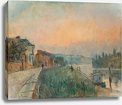 Постер Лебур Альбер Bord de Seine, Rouen