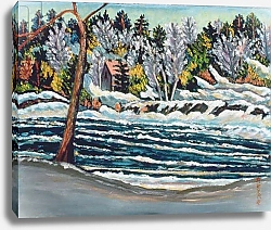 Постер Эйр Патриция (совр) Winter Thaw, Gatineau River