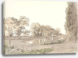 Постер Сковгаард П. С. Dammen ved Vogneserup