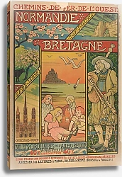 Постер Бертон Пол Chemins de fer de l’Ouest – Normandie – Bretagne