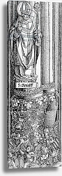 Постер Дюрер Альбрехт The Triumphal Arch of Emperor Maximilian I of Germany: detail of column 1517