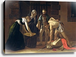 Постер Караваджо (Caravaggio) The Decapitation of St. John the Baptist, 1608 2