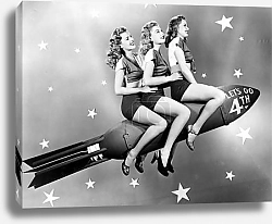 Постер Космическая одиссея трёх подруг