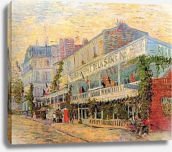 Постер Ван Гог Винсент (Vincent Van Gogh) Ресторан в Аньере