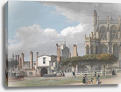 Постер Сэндби Поль St. George’s Chapel, Windsor, and the Entrance to the Singing Men’s Cloister