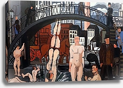 Постер Брюссельманс Жан il bagno dei vagabondi