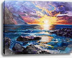 Постер On the stone shore