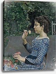 Постер Ходлер Фердинанд Portrait of Hélène Weiglé