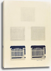 Постер Меркли Артур Chart of Coverlet Thread Construction