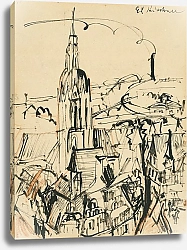 Постер Кирхнер Людвиг Эрнст Frankfurter Dom