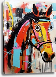 Постер Bizarre animals. Horse