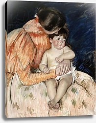 Постер Кассат Мэри (Cassatt Mary) Mother and Child, 1890s