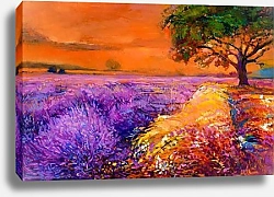 Постер Поле лаванды 2