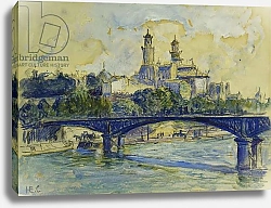 Постер Кросс Анри The Seine in front of the Trocadero; La Seine devant Le Trocadero,