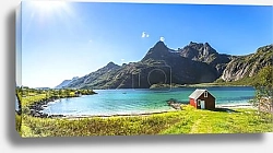 Постер Норвегия. Trollfjord, Lofoten