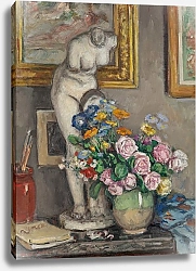 Постер Андре Альберт Nature morte et statue