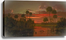 Постер Хид Мартин Джонсон Великолепный Флоридский закат
