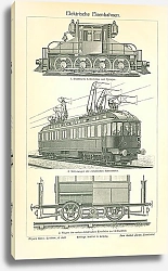 Постер Электрические железные дороги