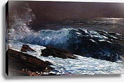 Постер Хомер Уинслоу Солнечный свет на побережье