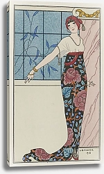 Постер Барбье Джордж Отличное вечернее платье,