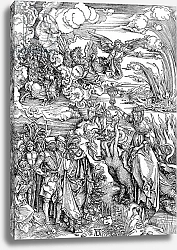 Постер Дюрер Альбрехт The Babylonian Whore from the 'Apocalypse' or 'The Revelations of St. John the Divine', pub. 1498