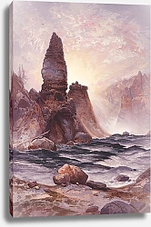 Постер Моран Томас Башни Тауэр-Фоллс, Йеллоустоун