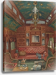 Постер Хамли Перкинс Пассажирский вагон пульмановского типа