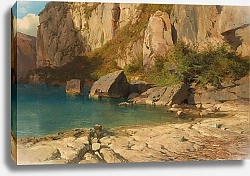 Постер Калам Александр Bei Flüelen am Vierwaldstättersee