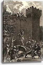 Постер Школа: Испанская 19в. The taking of Cordoba by the Arabs in 712 AD