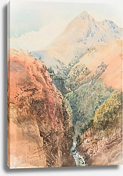 Постер Шевалье Николас Сжигание баклера в верховьях озера Вакатипу