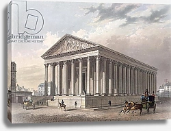 Постер Беност Филип Exterior view of the Madeleine, Paris