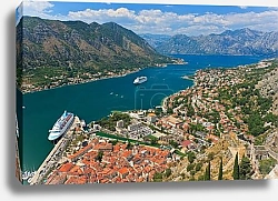 Постер Черногория. Которская бухта