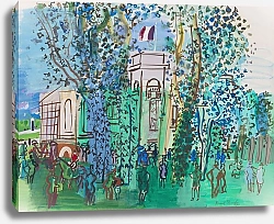 Постер Дюфи Рауль Взвешивание в Довиле