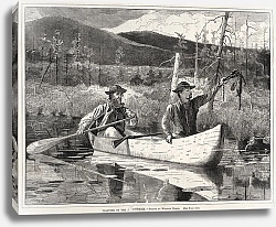 Постер Хомер Уинслоу Отлов в Адирондаках