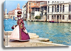 Постер Италия. Каравал в Венеции
