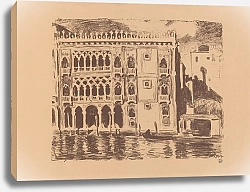 Постер Камочки Станислав Ca’ d’Oro Palace in Venice