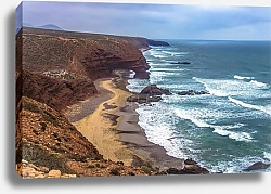 Постер Легзира: Драматические каменные арки у берегов Атлантики, Марокко