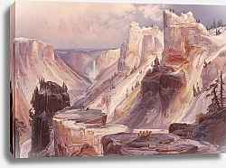 Постер Моран Томас Большой каньон, Йеллоустоун