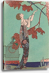 Постер Барбье Джордж Непостоянная Птица