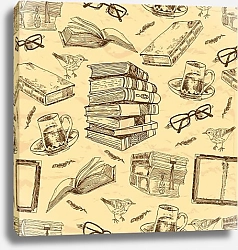 Постер Тайны книг и кофе