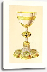 Постер Робинсон Джон Chalice, in the Style of the Fifteenth Century, in Silver, Parcel Gilt and Enamelled