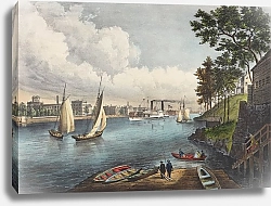 Постер Паомер Фанни Blackwells Island, East River. From Eighty Sixth Street, New York