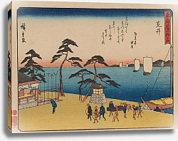 Постер Утагава Хирошиге (яп) Tokaido gojusantsugi, Pl.32