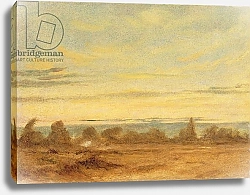 Постер Констебль Джон (John Constable) Summer - Evening Landscape