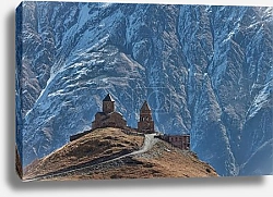 Постер Цминда Самеба монастырь, Казбеги, Грузия