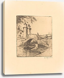 Постер Грондхаут Виллем Brug in Loosduinen