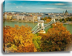 Постер Венгрия. Будапешт осенью