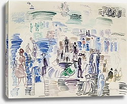 Постер Дюфи Рауль Персонажи на пляже