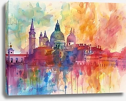 Постер Venice skyline